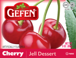 Gefen Cherry Jello 3 oz.