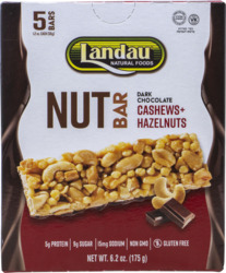 Landau Nut Bars Cash/Hzlnt