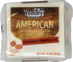 American Sliced White Cheese