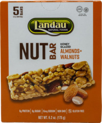 Landau Nut Bars Hon Alm Wlnt