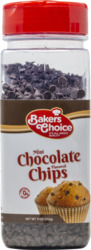 Mini Chocolate Flavored Chips