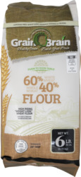 Grain Brn Flour 60/40 6lb