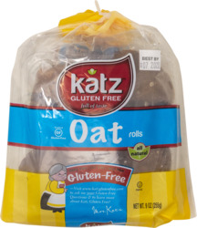 Katz G/F Oat Challah Rolls