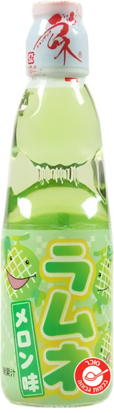 משקה מוגז בטעם מלון Ramune  200 מ"ל