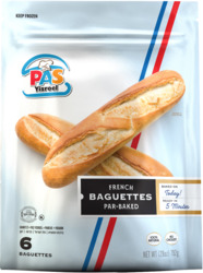 French Baguettes Par-Baked 6 ct