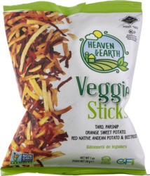 H&E Veggie Sticks 1Z