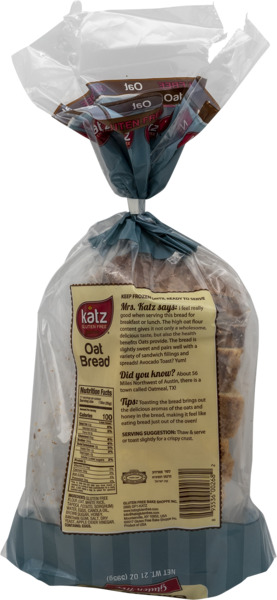 Katz G/F Sliced Oat Bread 2