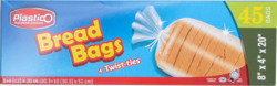 Bread Storage Bag + Twist Ties