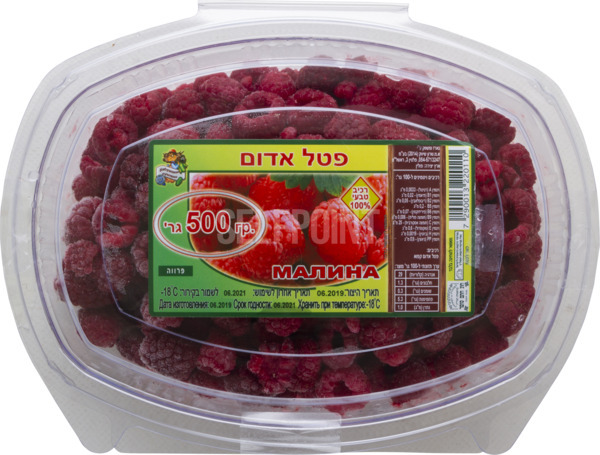 פטל אדום קפוא 500 גר