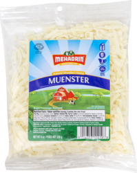 Shredded Muenster Cheese