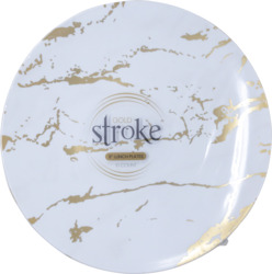Gold Stroke White 9"