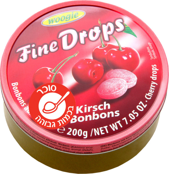 בוגי-סוכריות בפחית בטעם דובדובן 200 גרם