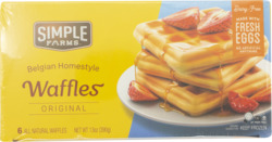 Belgian Waffles Original 6 ct