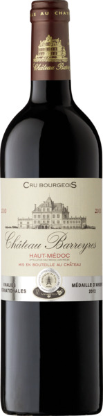 שאטו בארייר קרו בורזואה הו מדוק 750 מל