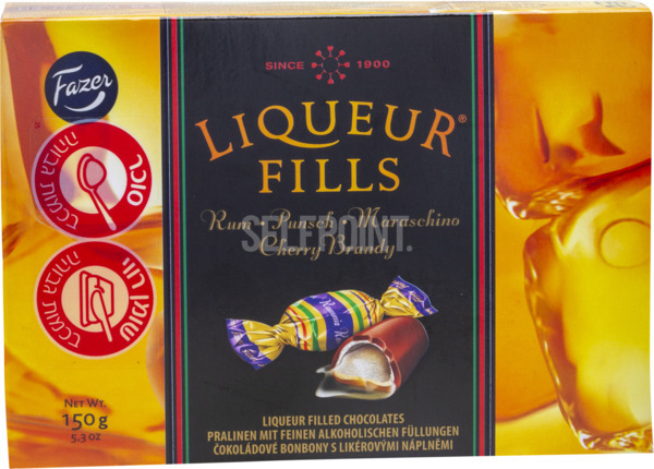 פייזר שוקולדים עם ליקר 150 גרם