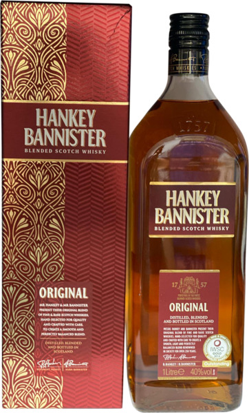 וויסקי הנקי בניסטר 1 ליטר