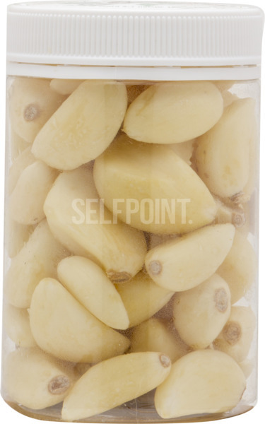 שיני שום קלופות