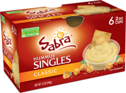 Classic Hummus Singles Dip 6 ct