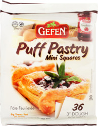 Puff Pastry Mini Squares 36 ct