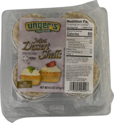 Unger Tart Shells 2" X 16Pk