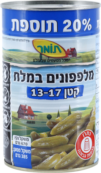 מלפפונים במלח
