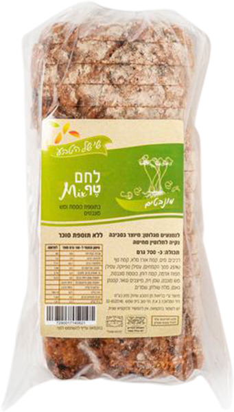 לחם מיקס טף בתוספת כוסמת ומש מונבטים