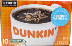 Dunkin Dnts K-Cups Vanilla