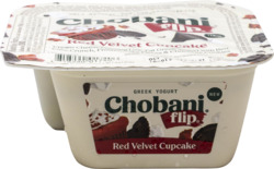 Chobani Flip Red Vlvt Cupcak