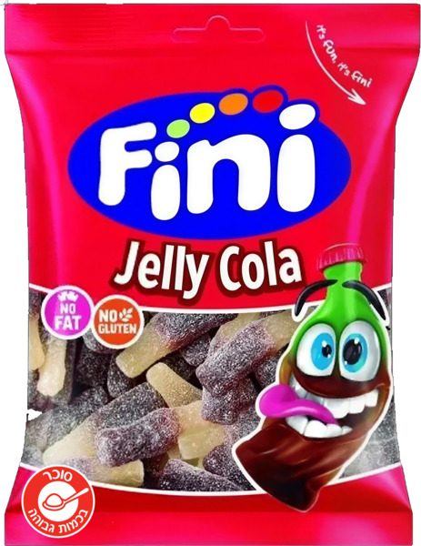 סוכריות גומי מסוכרות בטעם קולה