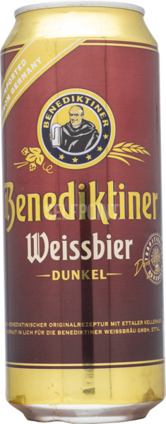 בירה בנדקטינר דונקל 500 פחית