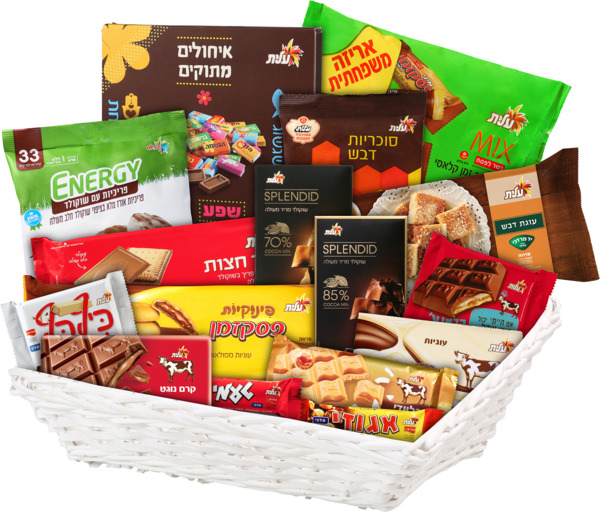 סלסלת ממתקים מפנקת