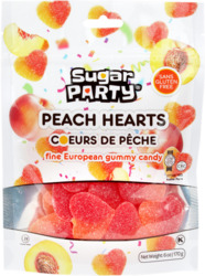 Peach Hearts Candy