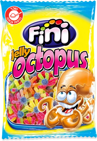 פיני גומי חמוץ תמנון 90גרם