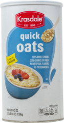 Kras Quick Oats 42 oz.