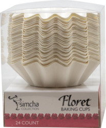 Sc Baking Cups White Small