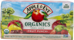 Fruit Punch Juice Boxes