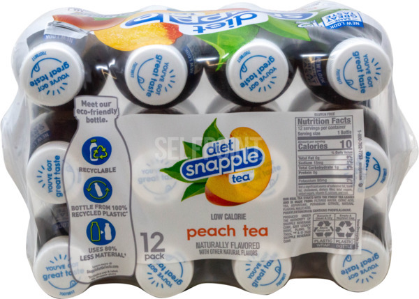 Snapple 12Pk Diet Peach 16Z 2