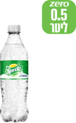 Sprite Zero Soda Bottle