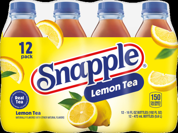 Snapple 12 Pk Lemon 16 oz 4
