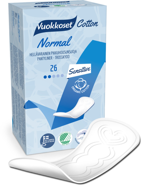 מגן תחתון יומי כותנה אורגנית VUOKKOSET