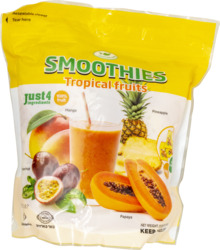Frozen Smoothie Tropical Fruits