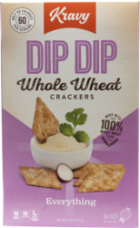 Dip Dip Everything Whole Wheat Crackers