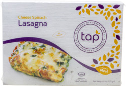 All Natural Cheese Spinach Lasagna