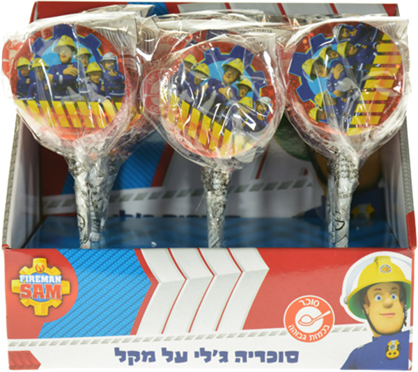 סוכריה ג'לי על מקל סמי הכבאי