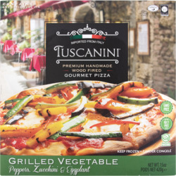Wood Fired Gourmet Pizza Grilled Vegetables