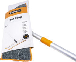 Superio Flat Mop Grey