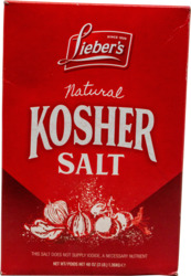 Lieb Kosher Salt 3lb