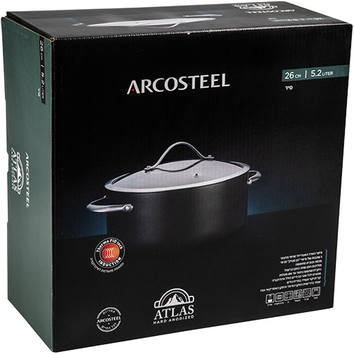 סיר 26 ס"מ אטלס - ARCOSTEEL