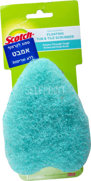 ספוג קרצוף לאמבטיה ס
