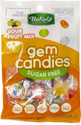 Sour Fruit Mix Gem Candies